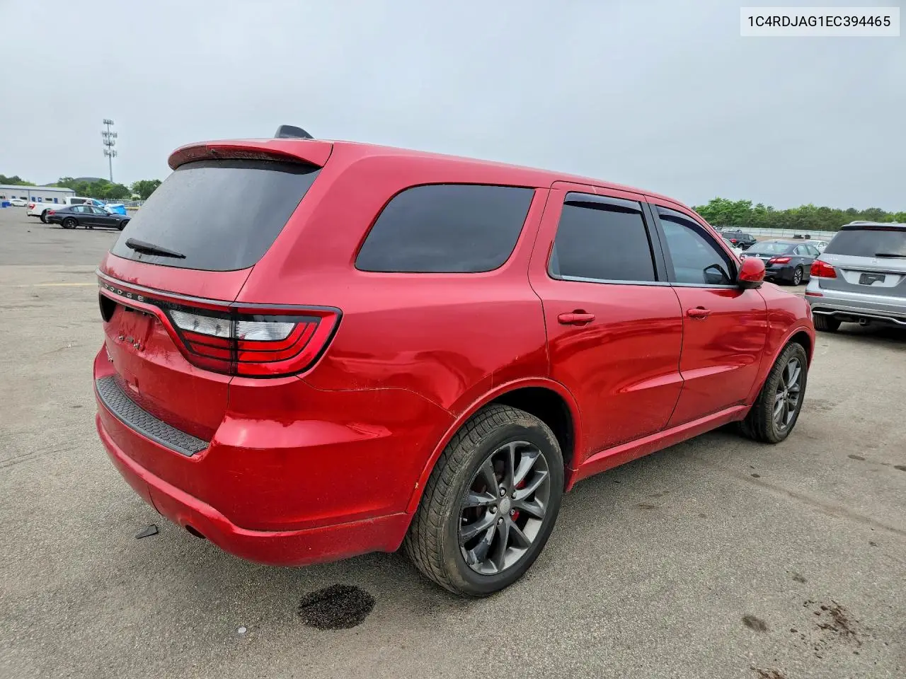 2014 Dodge Durango Sxt VIN: 1C4RDJAG1EC394465 Lot: 57557366