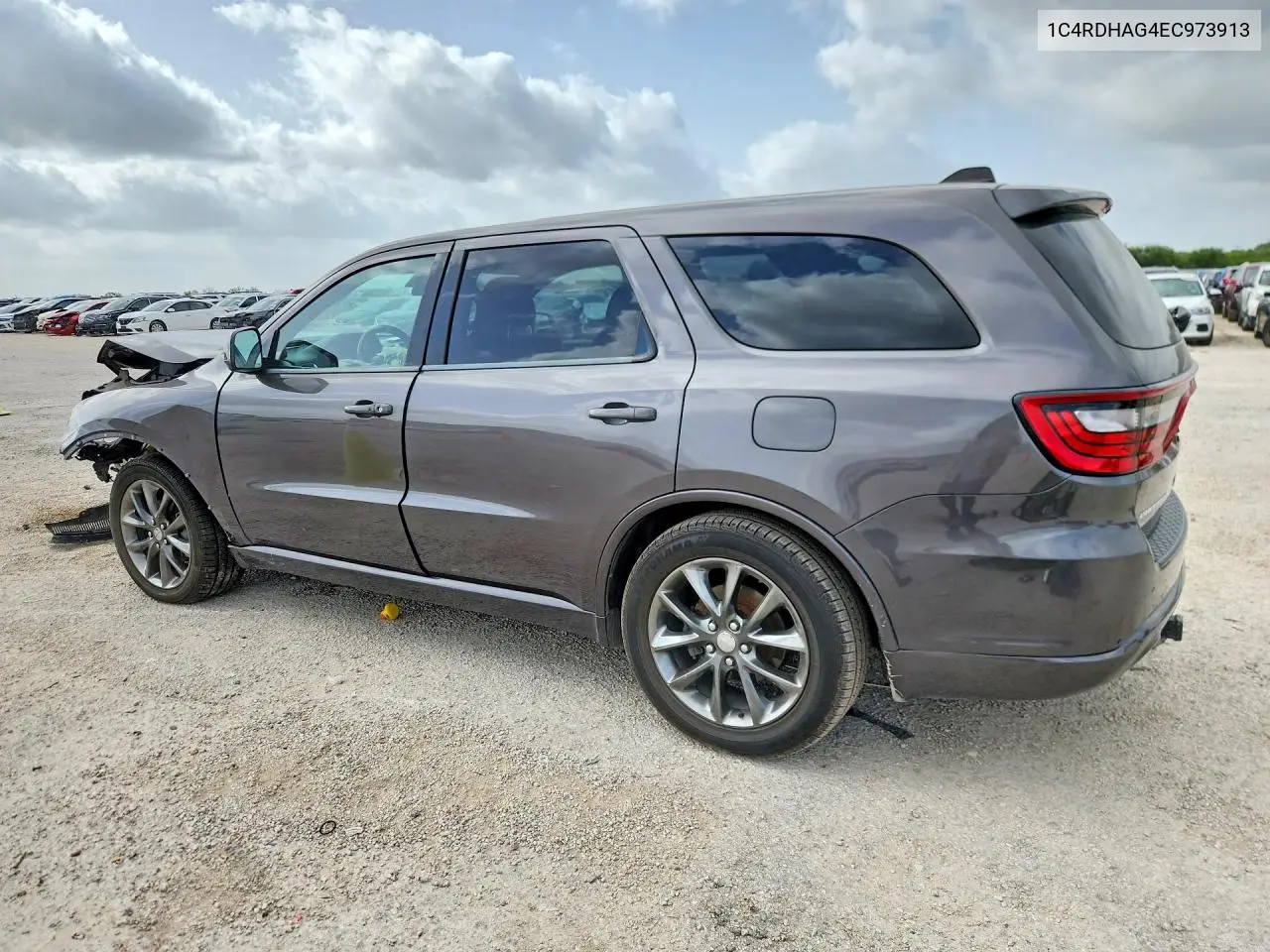 2014 Dodge Durango Sxt VIN: 1C4RDHAG4EC973913 Lot: 59166956