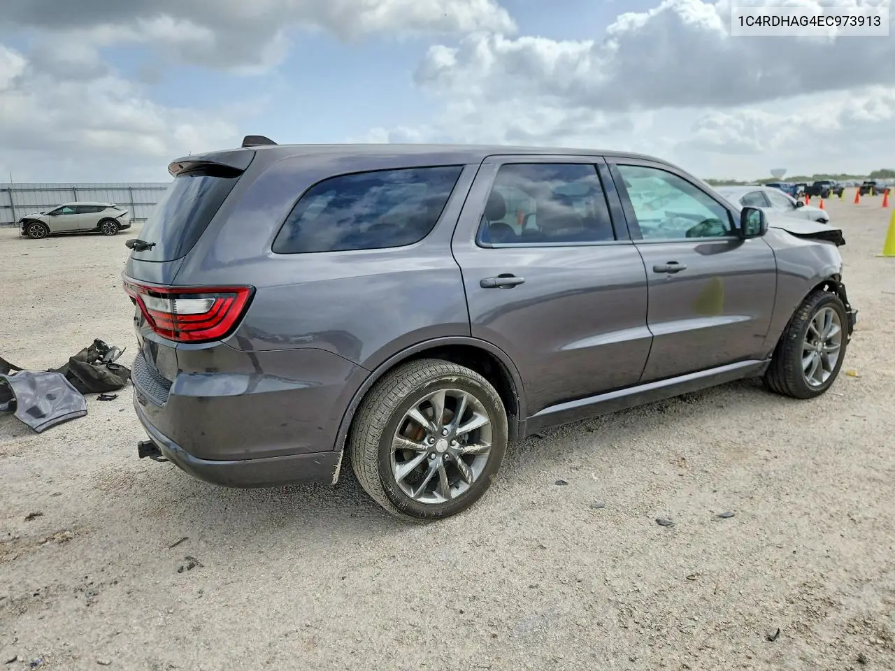 2014 Dodge Durango Sxt VIN: 1C4RDHAG4EC973913 Lot: 59166956