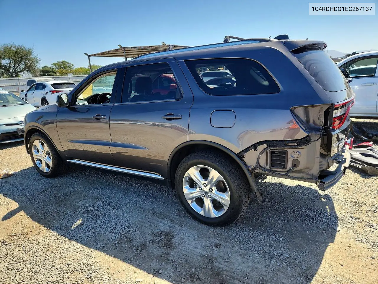 2014 Dodge Durango Limited VIN: 1C4RDHDG1EC267137 Lot: 60251446