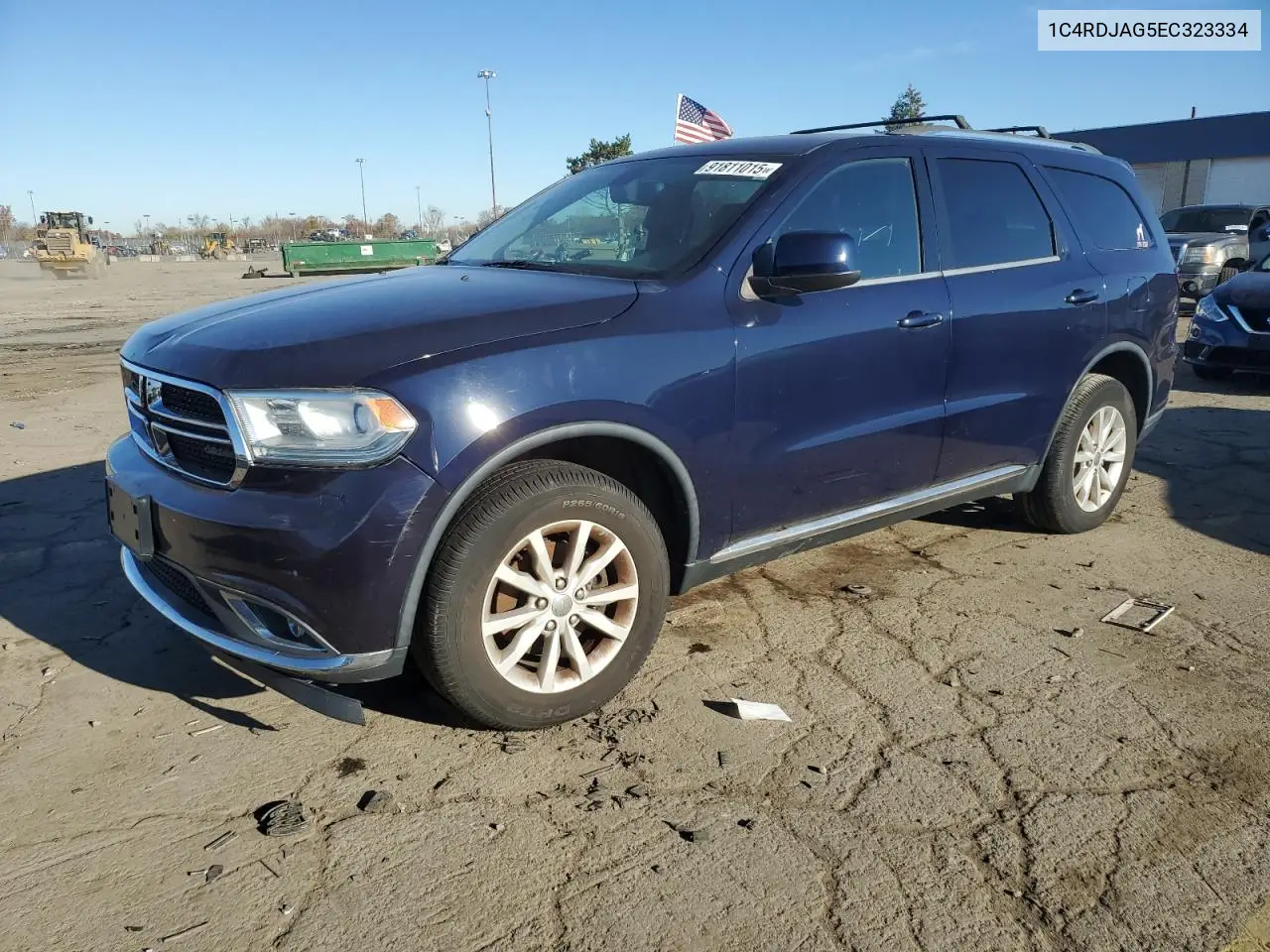 1C4RDJAG5EC323334 2014 Dodge Durango Sxt