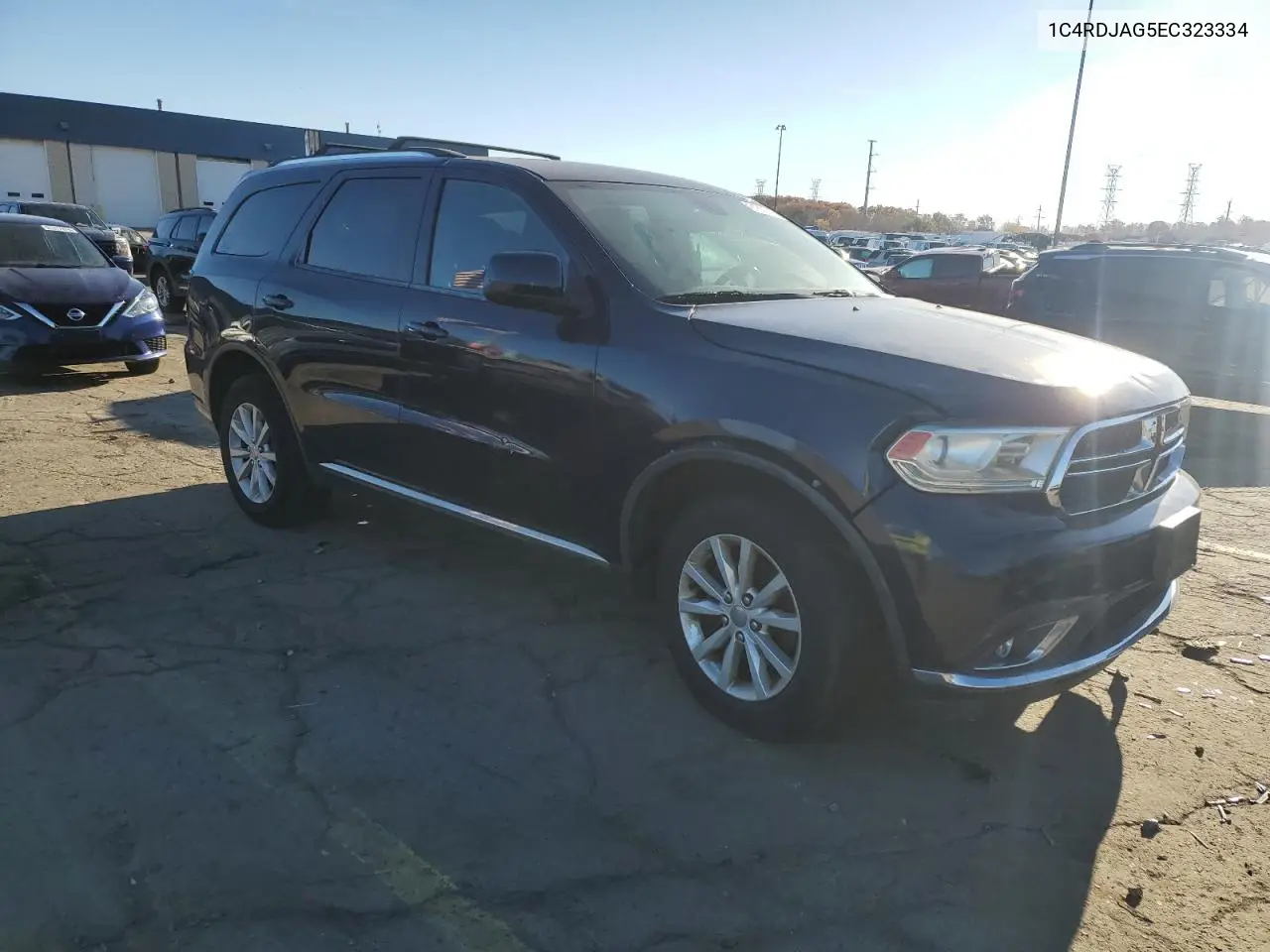 1C4RDJAG5EC323334 2014 Dodge Durango Sxt