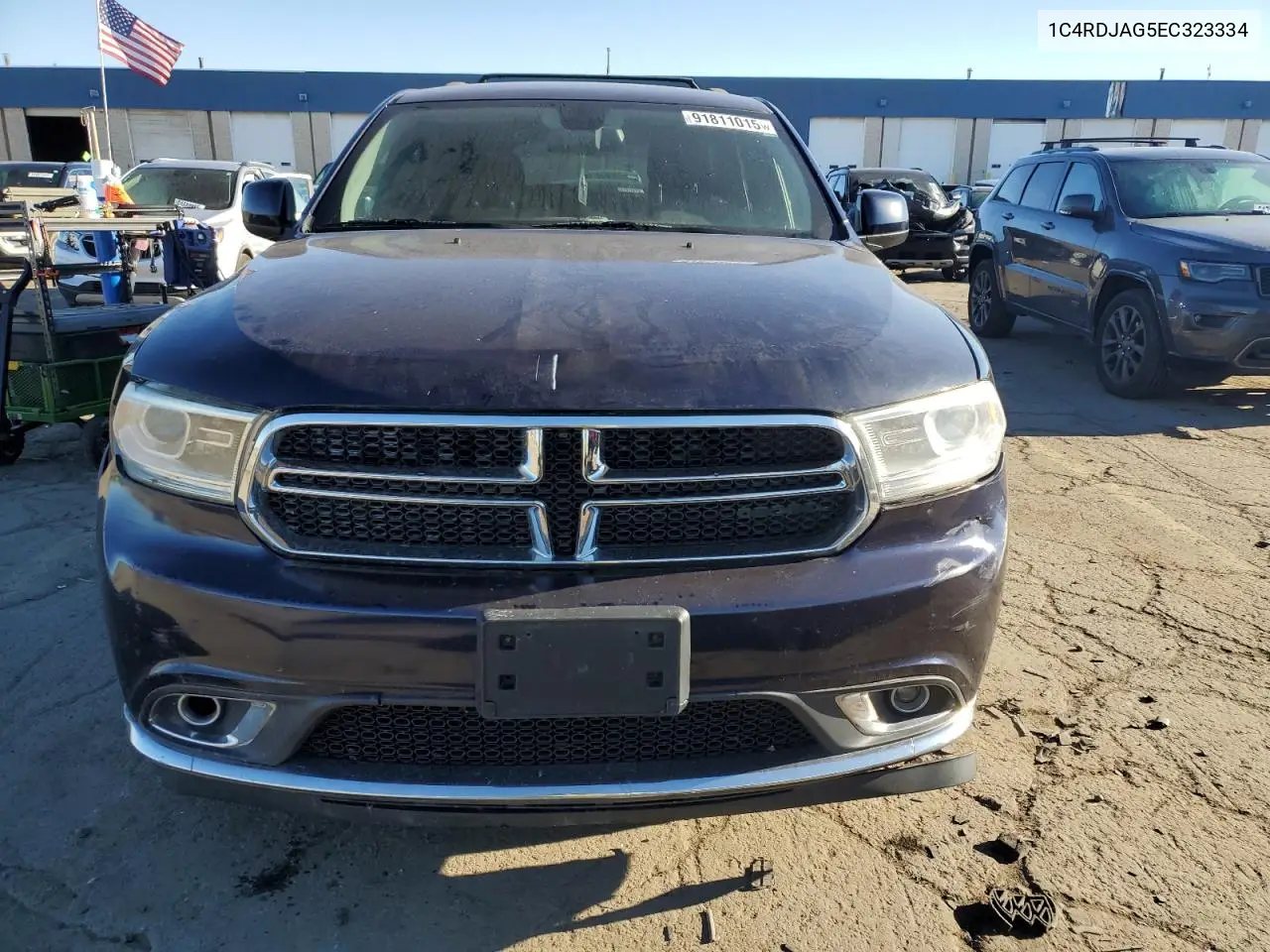 1C4RDJAG5EC323334 2014 Dodge Durango Sxt