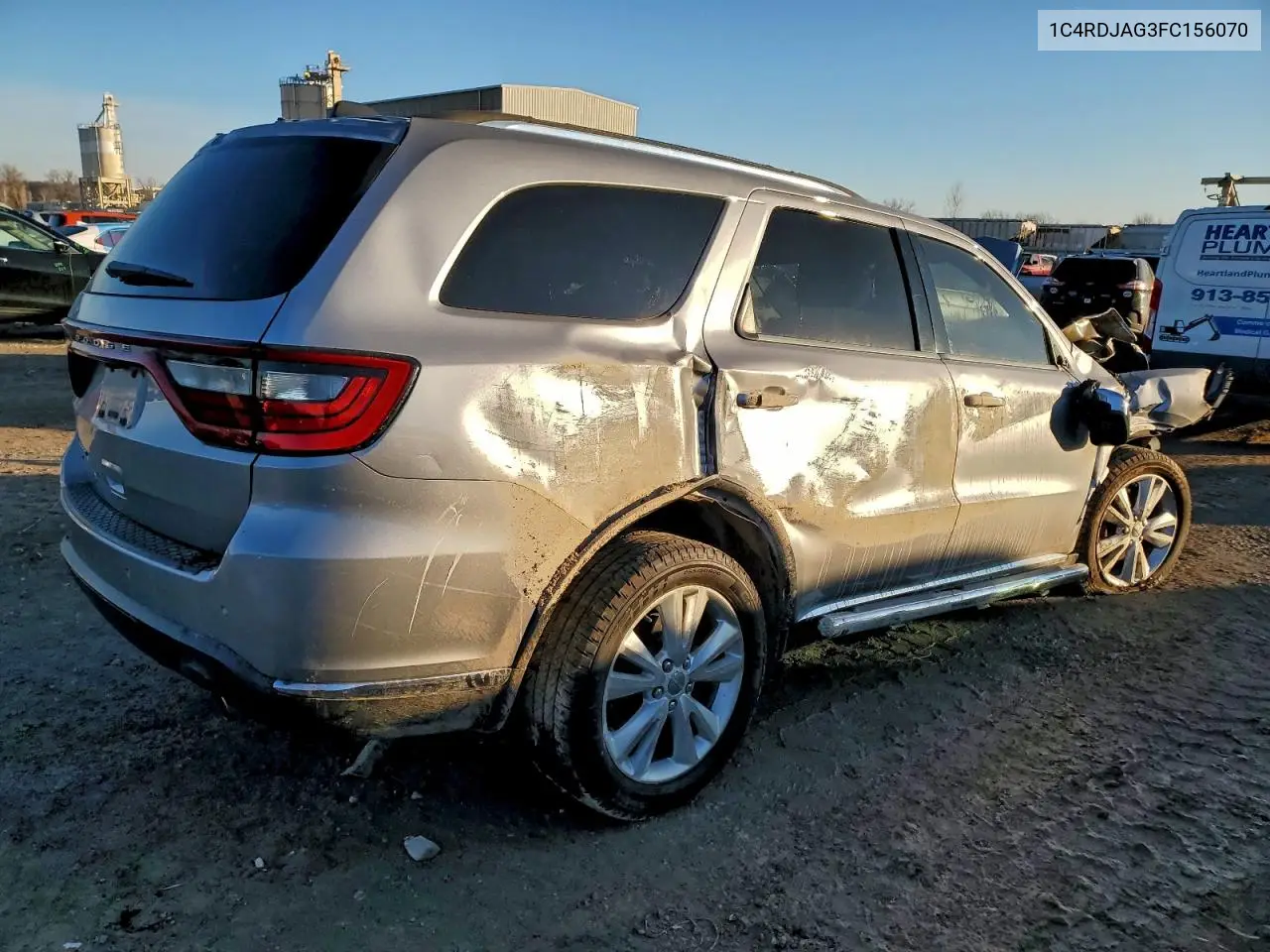 1C4RDJAG3FC156070 2015 Dodge Durango Sxt