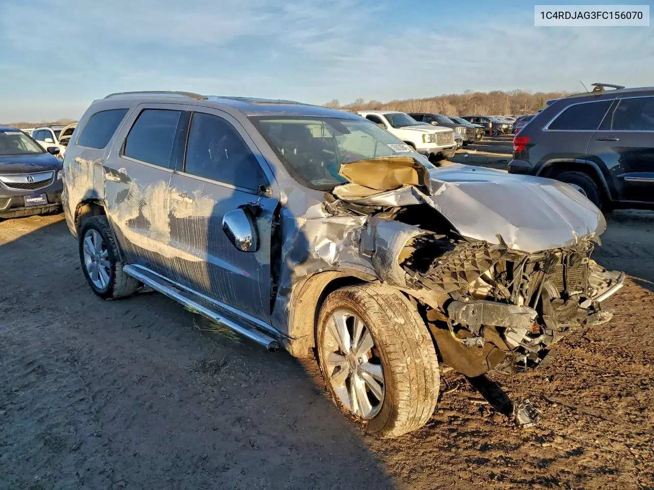 1C4RDJAG3FC156070 2015 Dodge Durango Sxt