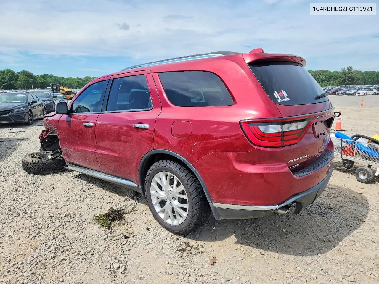 2015 Dodge Durango Citadel VIN: 1C4RDHEG2FC119921 Lot: 57159896