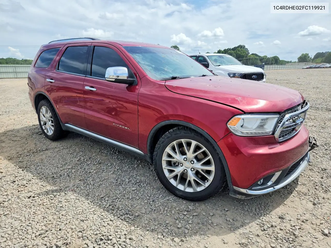 2015 Dodge Durango Citadel VIN: 1C4RDHEG2FC119921 Lot: 57159896