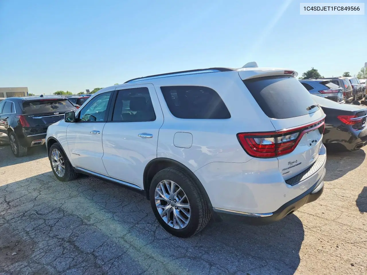 2015 Dodge Durango Citadel VIN: 1C4SDJET1FC849566 Lot: 57819066