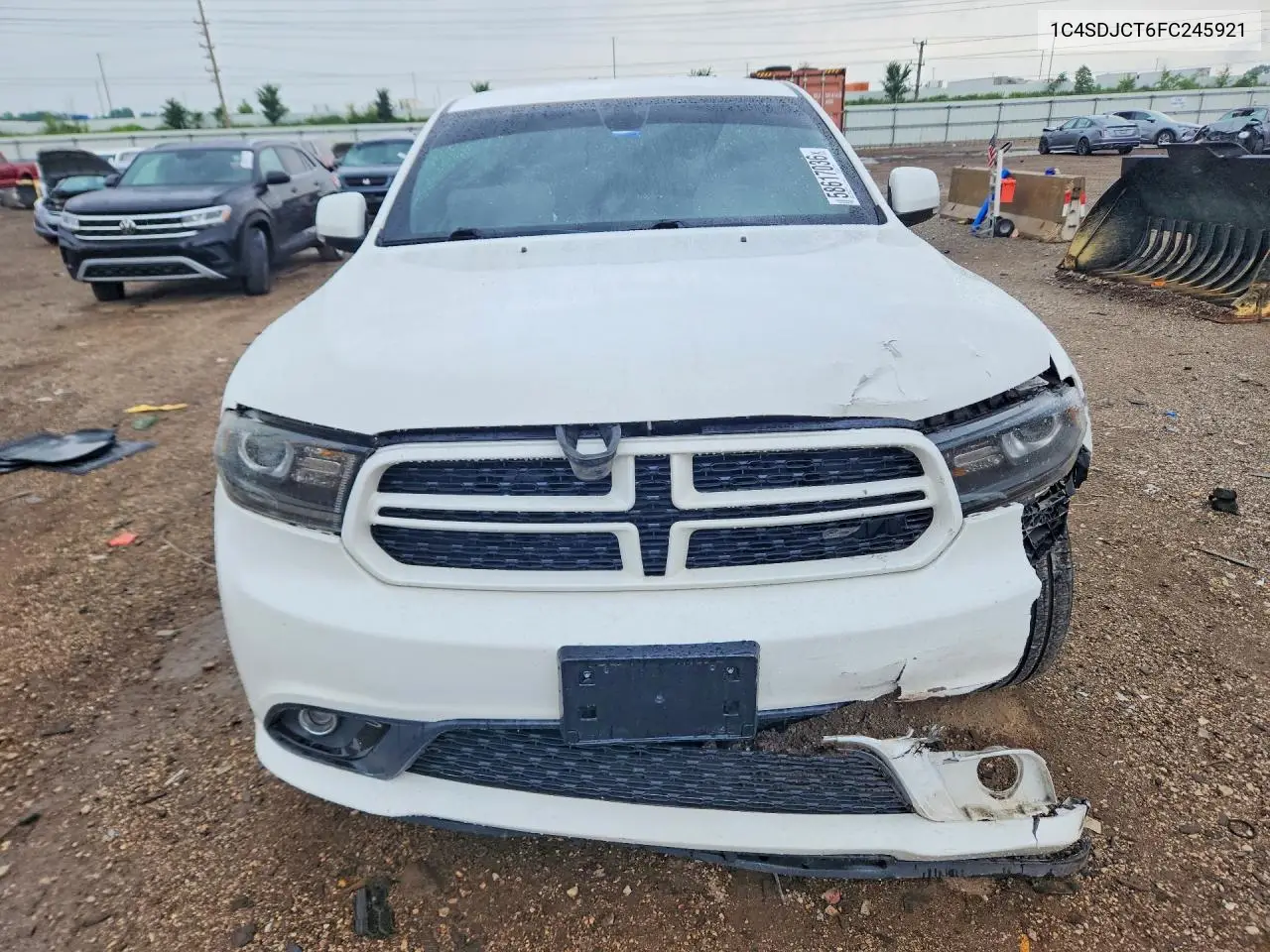2015 Dodge Durango R/T VIN: 1C4SDJCT6FC245921 Lot: 58617036