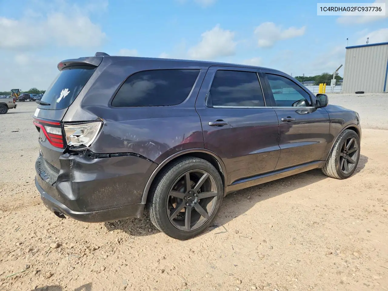 2015 Dodge Durango Sxt VIN: 1C4RDHAG2FC937736 Lot: 58842256