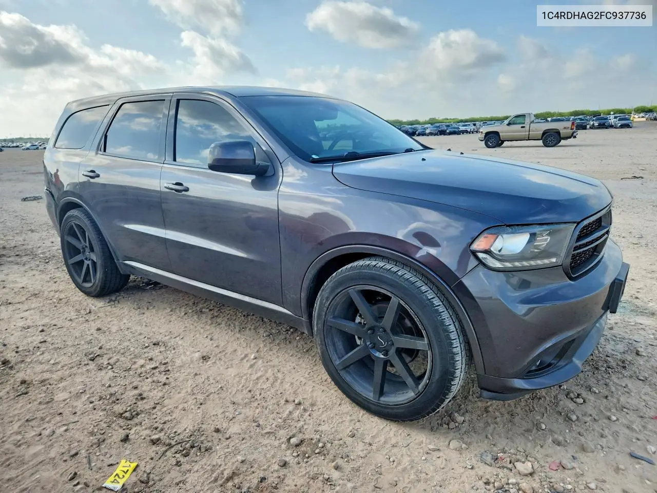 2015 Dodge Durango Sxt VIN: 1C4RDHAG2FC937736 Lot: 58842256