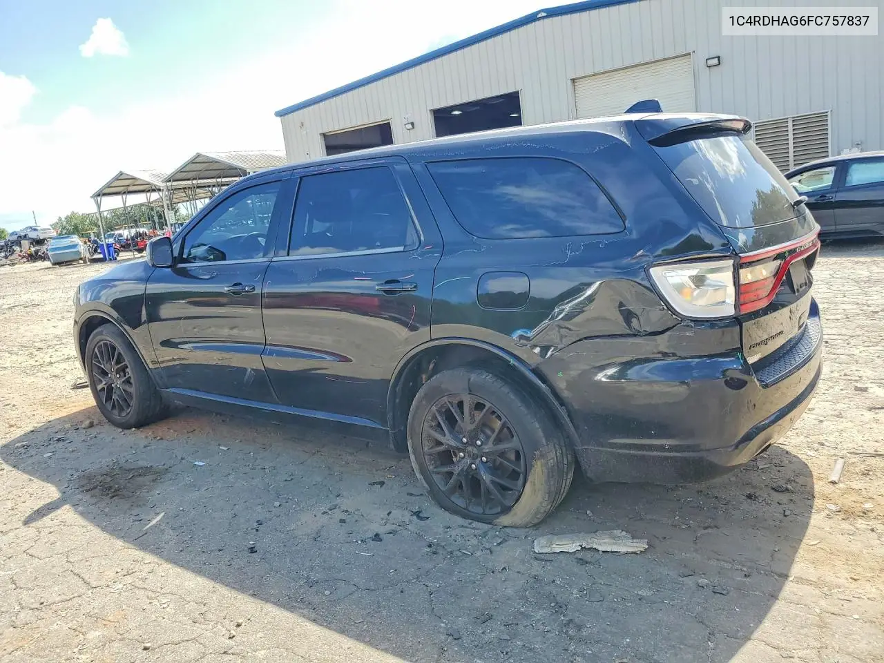 2015 Dodge Durango Sxt VIN: 1C4RDHAG6FC757837 Lot: 60457686