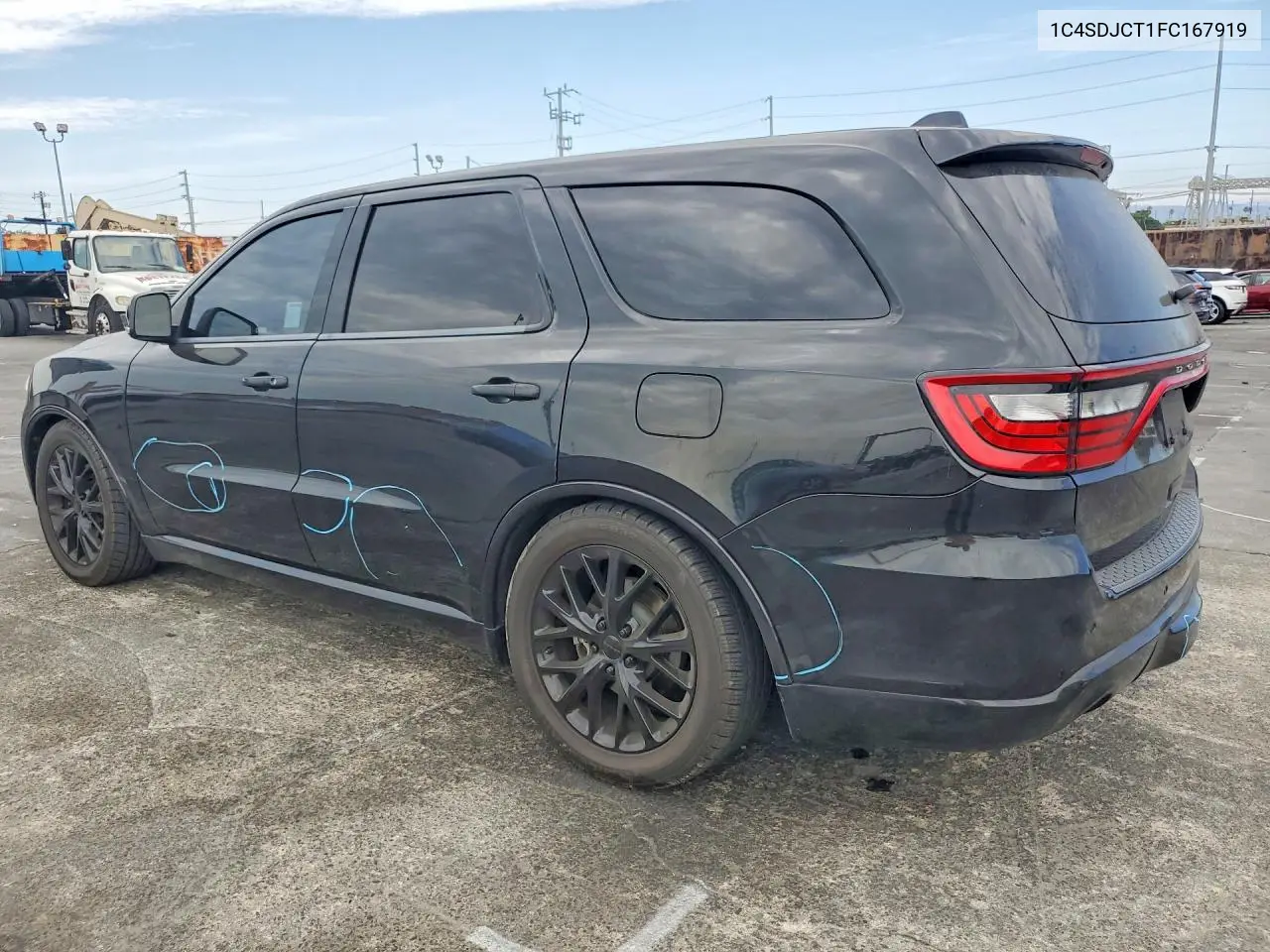 2015 Dodge Durango R/T VIN: 1C4SDJCT1FC167919 Lot: 60991836