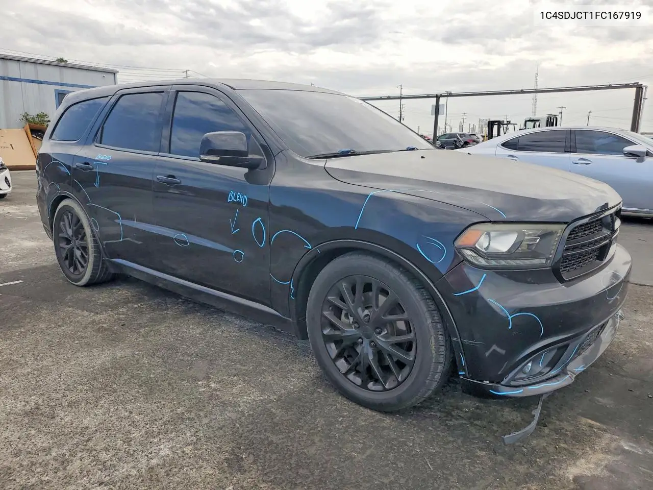 2015 Dodge Durango R/T VIN: 1C4SDJCT1FC167919 Lot: 60991836