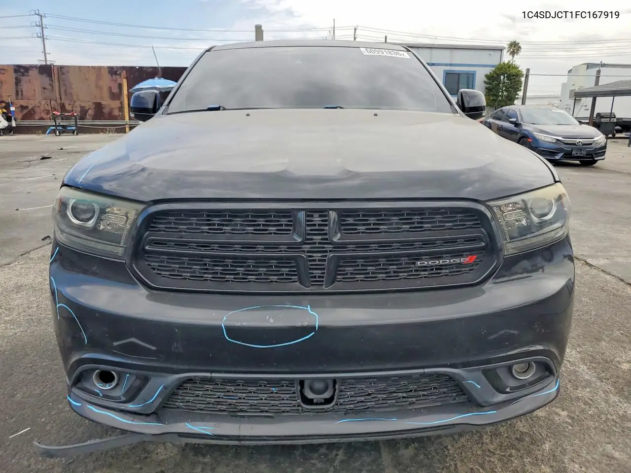 2015 Dodge Durango R/T VIN: 1C4SDJCT1FC167919 Lot: 60991836
