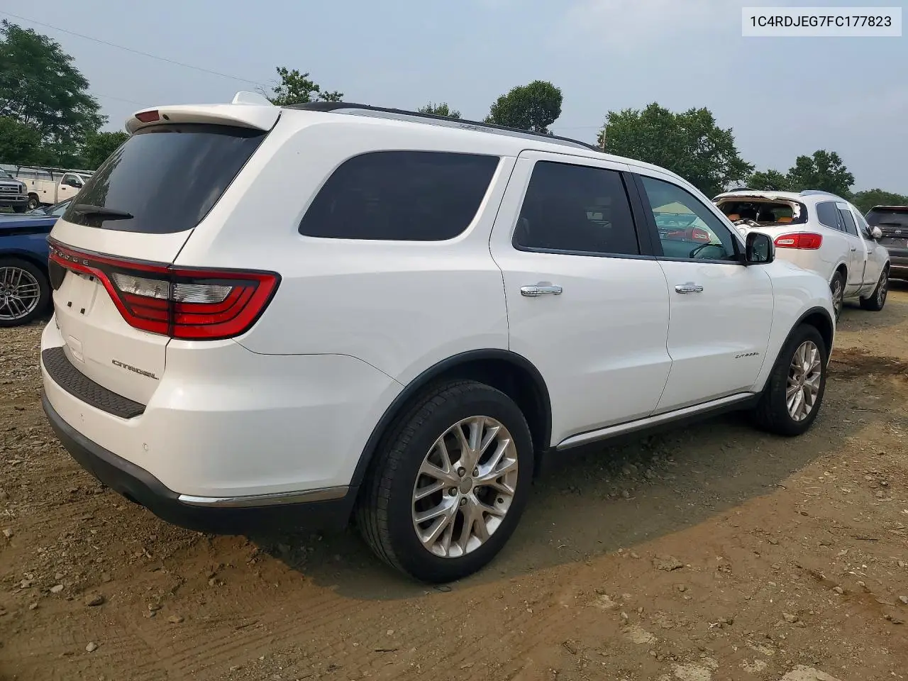 2015 Dodge Durango Citadel VIN: 1C4RDJEG7FC177823 Lot: 61295706