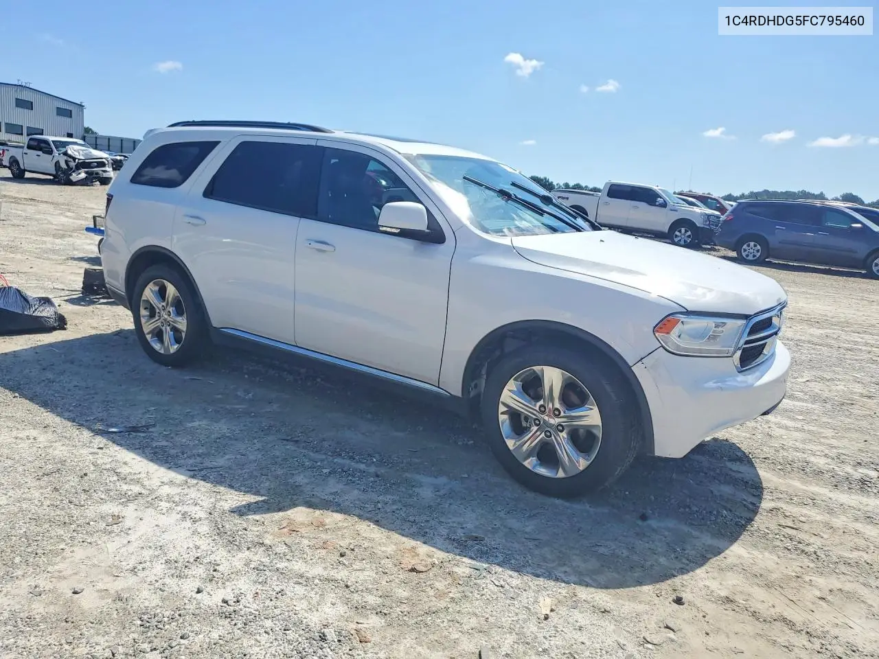 2015 Dodge Durango Limited VIN: 1C4RDHDG5FC795460 Lot: 61319616