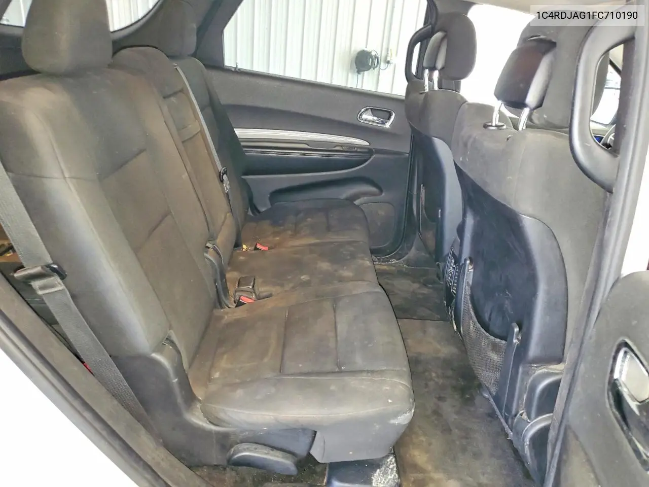 2015 Dodge Durango Sxt VIN: 1C4RDJAG1FC710190 Lot: 61377186