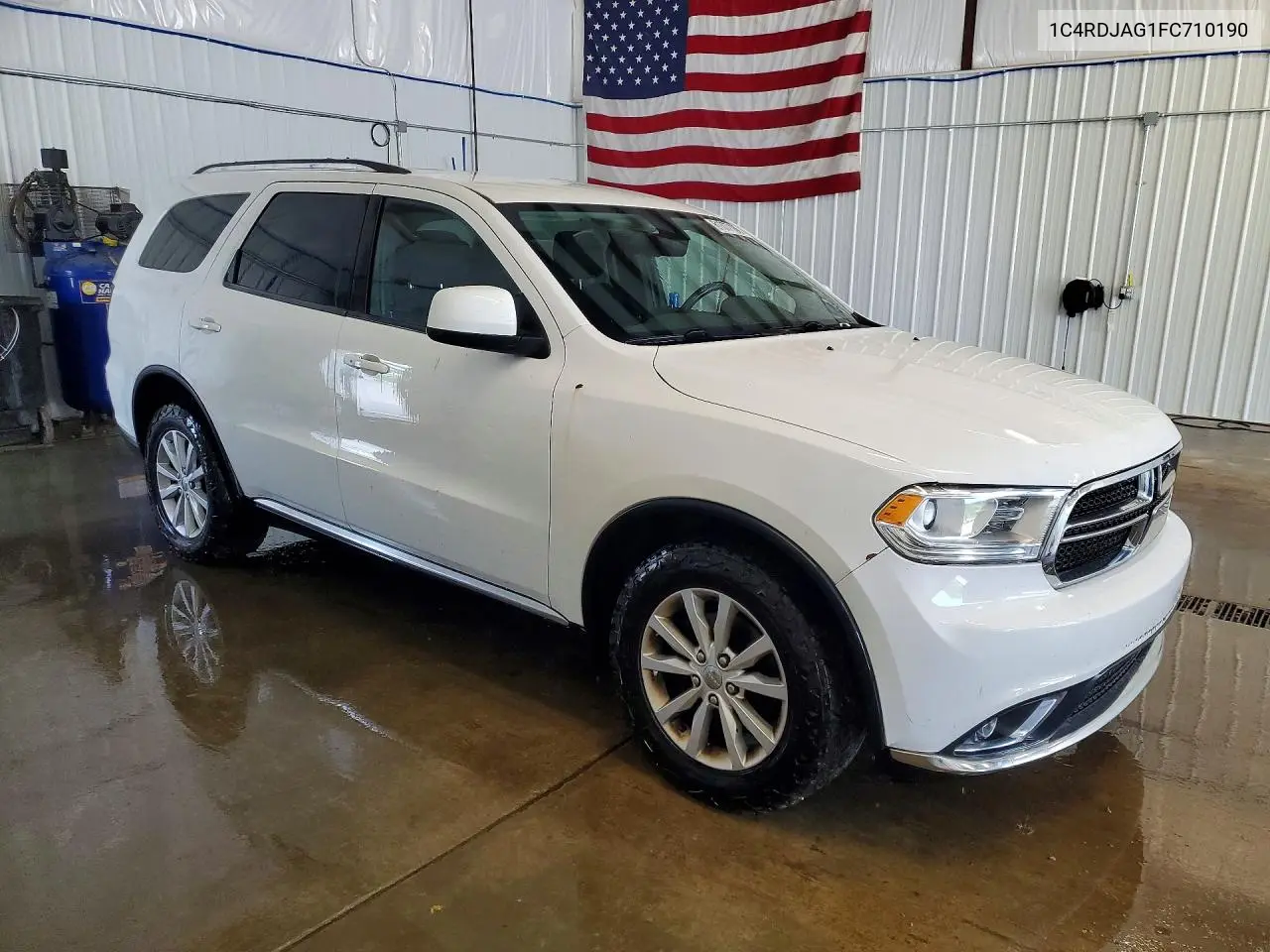 2015 Dodge Durango Sxt VIN: 1C4RDJAG1FC710190 Lot: 61377186