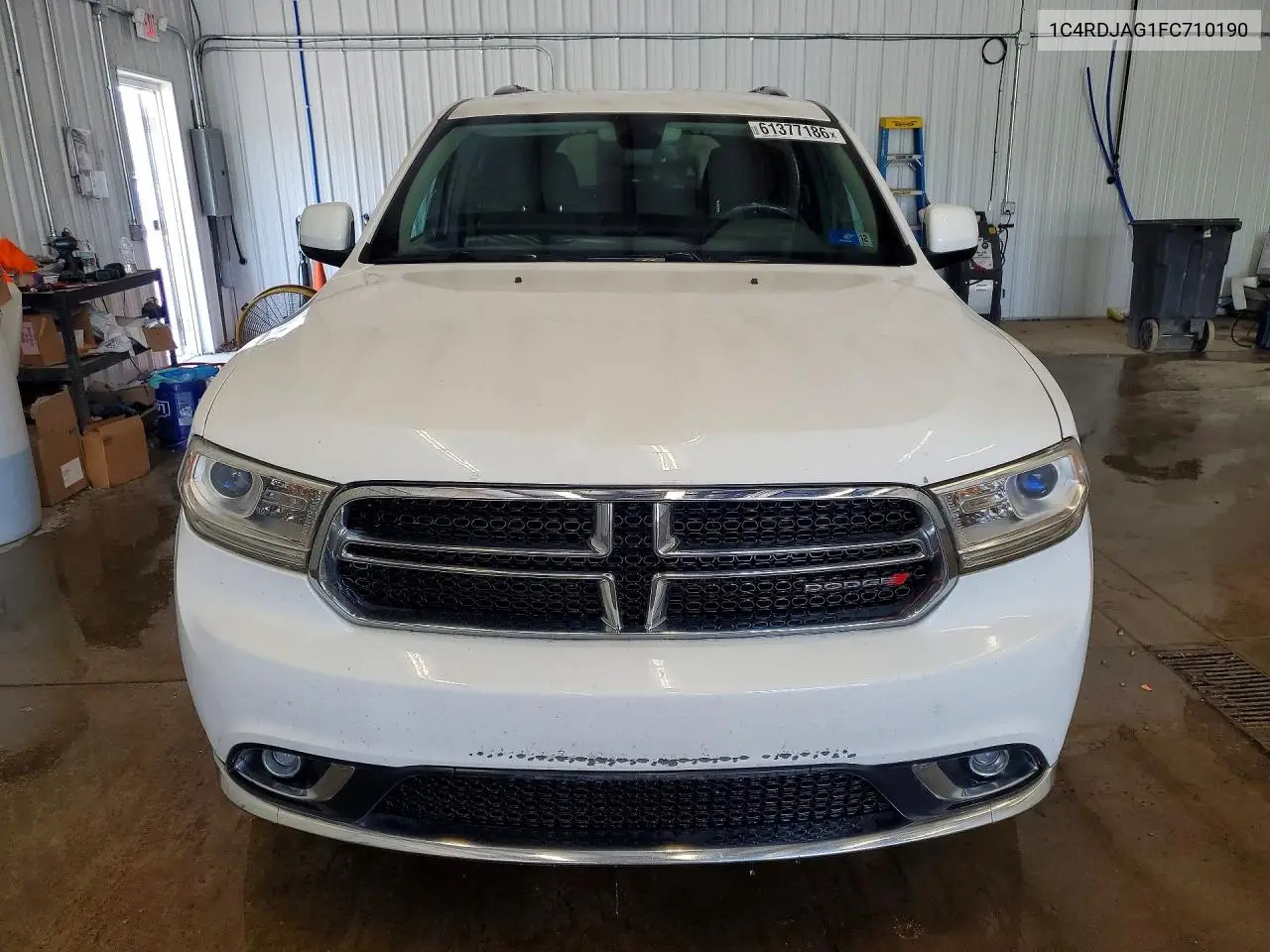 2015 Dodge Durango Sxt VIN: 1C4RDJAG1FC710190 Lot: 61377186