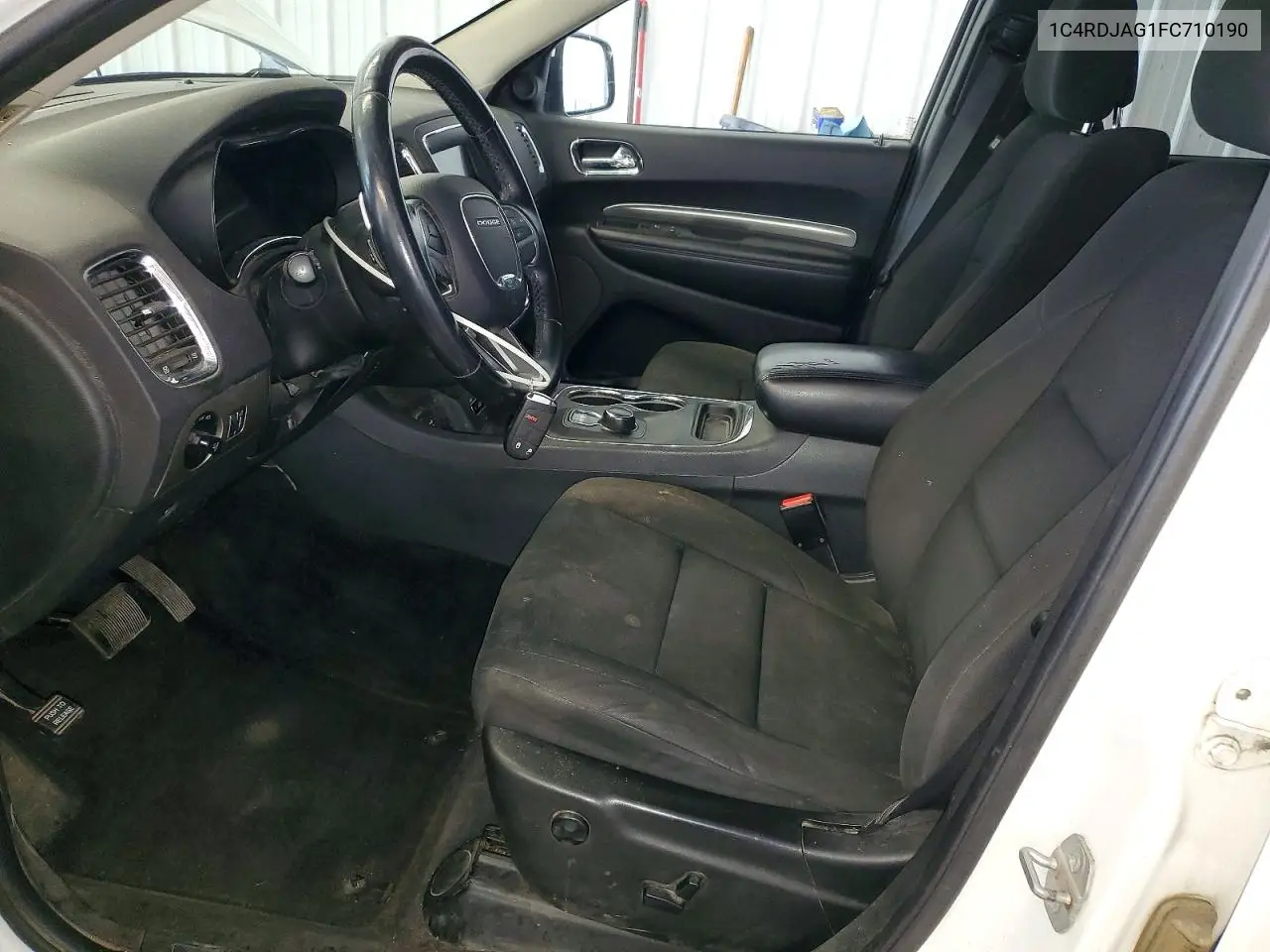 2015 Dodge Durango Sxt VIN: 1C4RDJAG1FC710190 Lot: 61377186