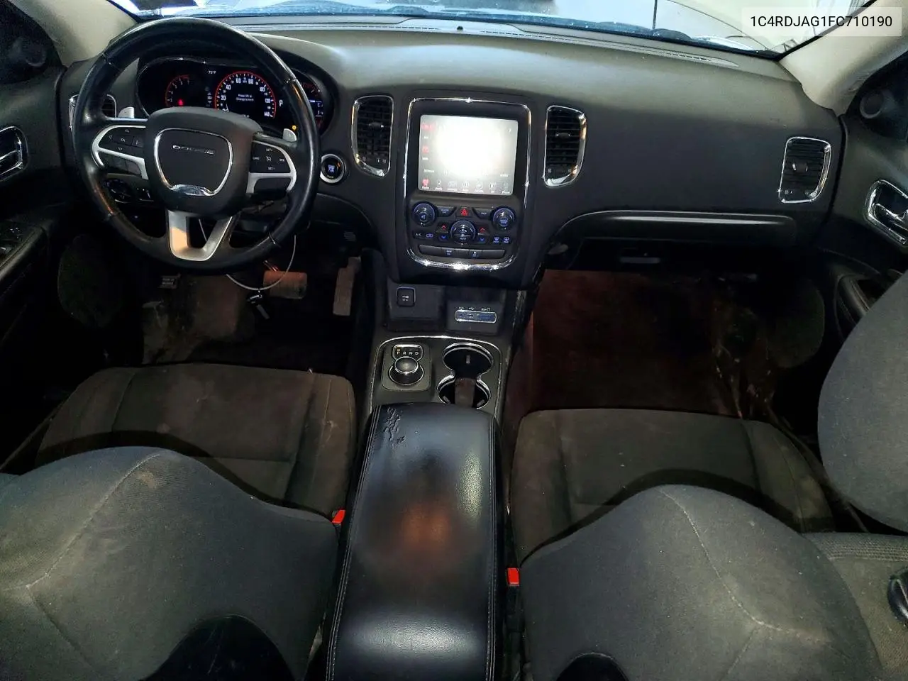 2015 Dodge Durango Sxt VIN: 1C4RDJAG1FC710190 Lot: 61377186