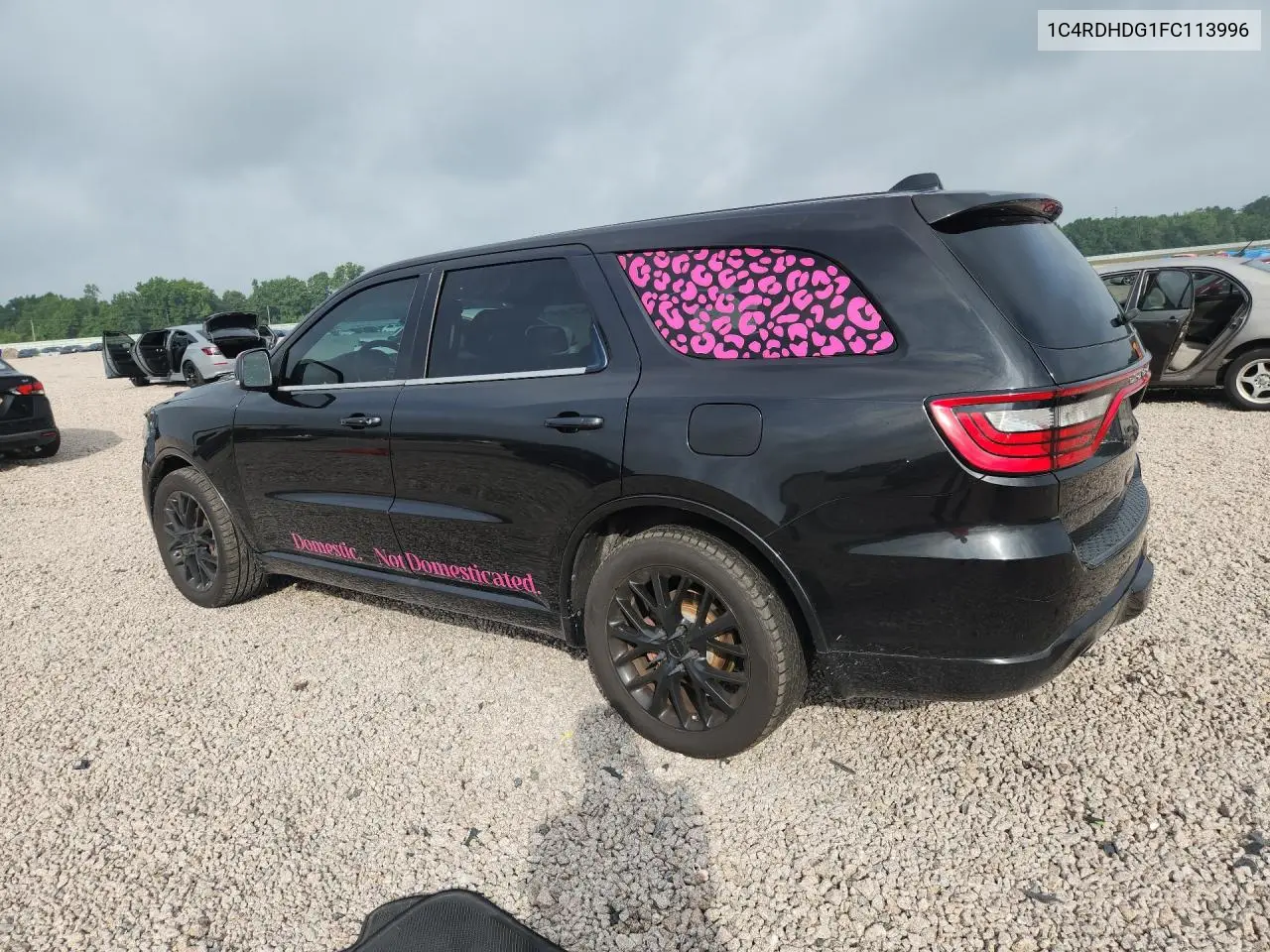 2015 Dodge Durango Limited VIN: 1C4RDHDG1FC113996 Lot: 61534496
