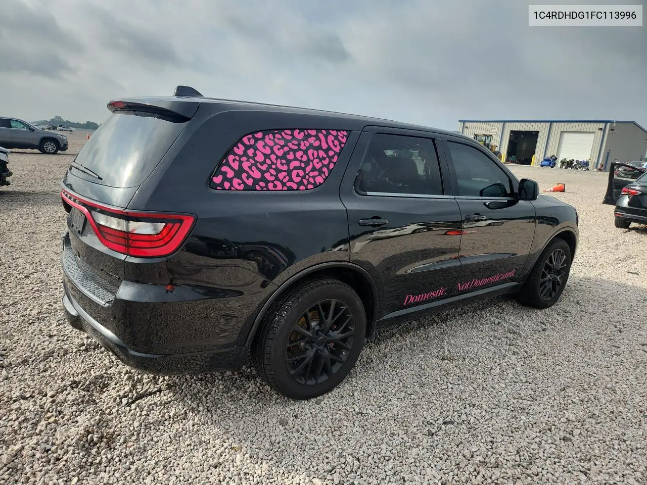 2015 Dodge Durango Limited VIN: 1C4RDHDG1FC113996 Lot: 61534496