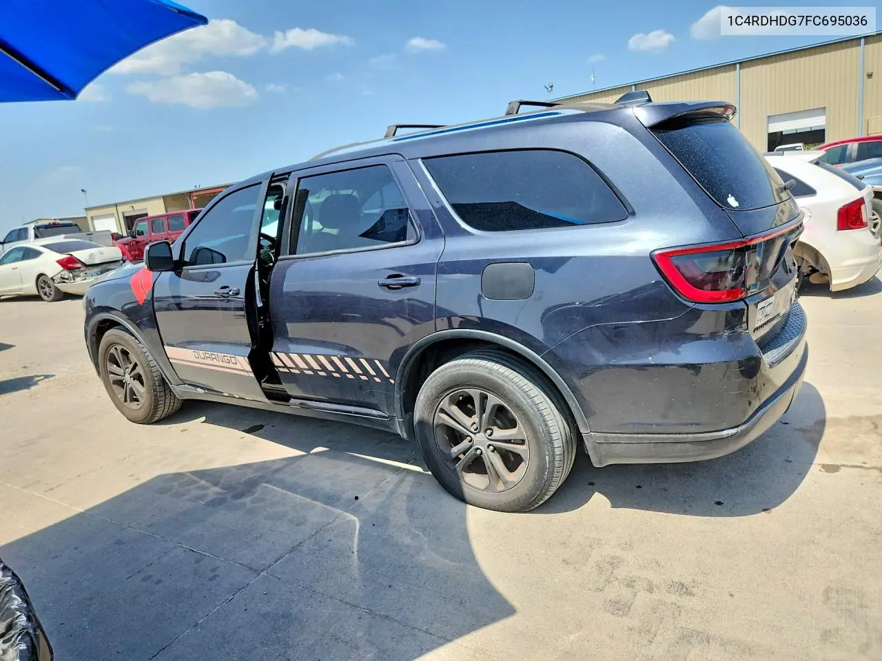 2015 Dodge Durango Limited VIN: 1C4RDHDG7FC695036 Lot: 61701066
