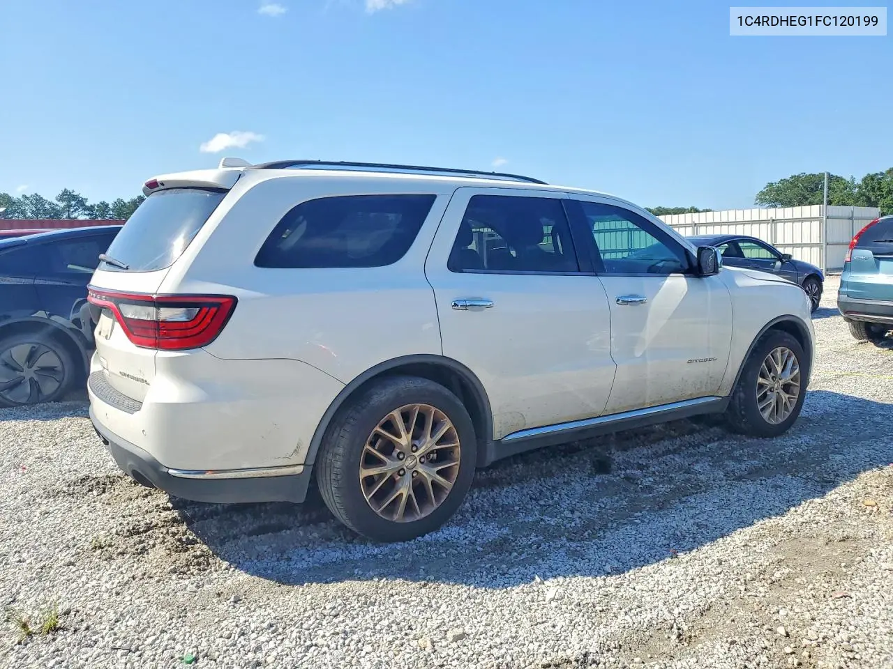 2015 Dodge Durango Citadel VIN: 1C4RDHEG1FC120199 Lot: 61711006