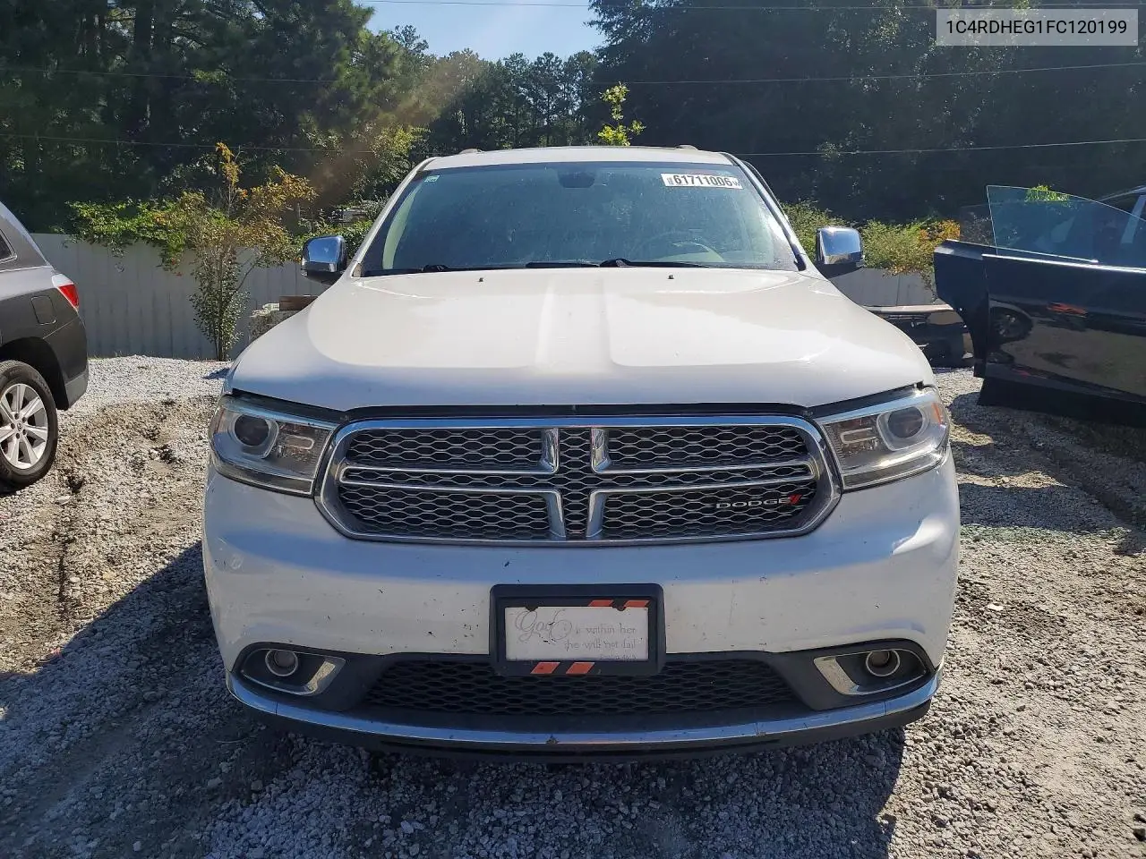 2015 Dodge Durango Citadel VIN: 1C4RDHEG1FC120199 Lot: 61711006