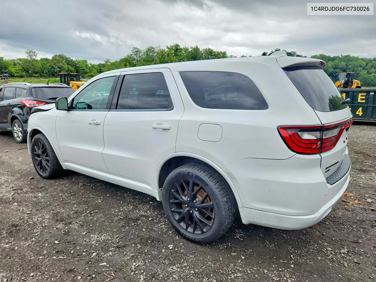 2015 Dodge Durango Limited VIN: 1C4RDJDG6FC730026 Lot: 61840456