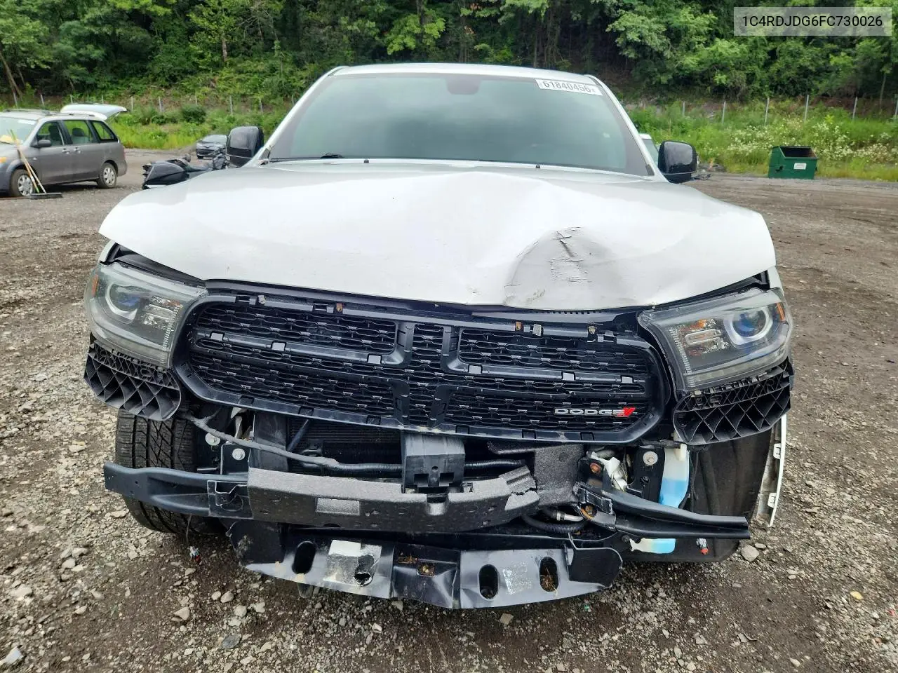 2015 Dodge Durango Limited VIN: 1C4RDJDG6FC730026 Lot: 61840456