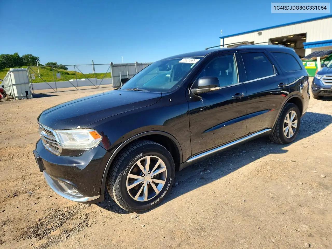 2016 Dodge Durango Limited VIN: 1C4RDJDG8GC331054 Lot: 58503696
