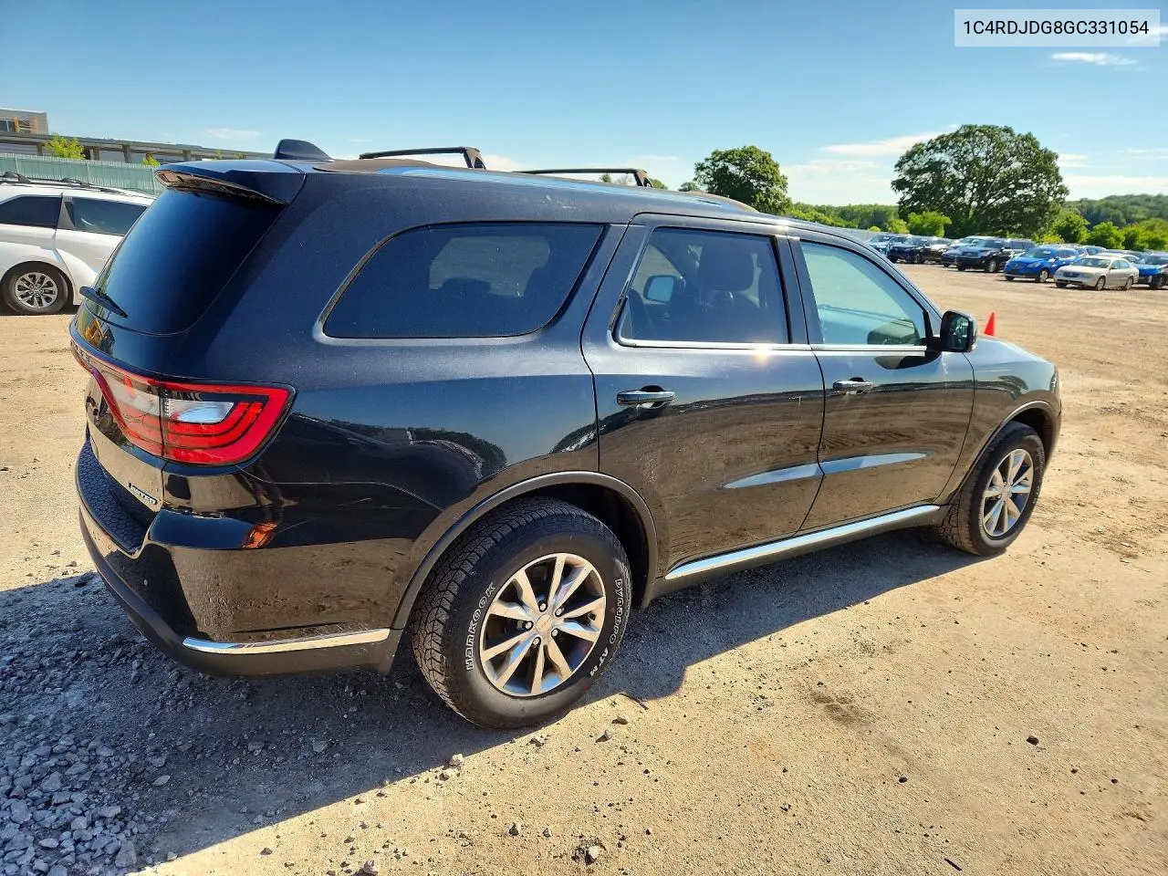 2016 Dodge Durango Limited VIN: 1C4RDJDG8GC331054 Lot: 58503696