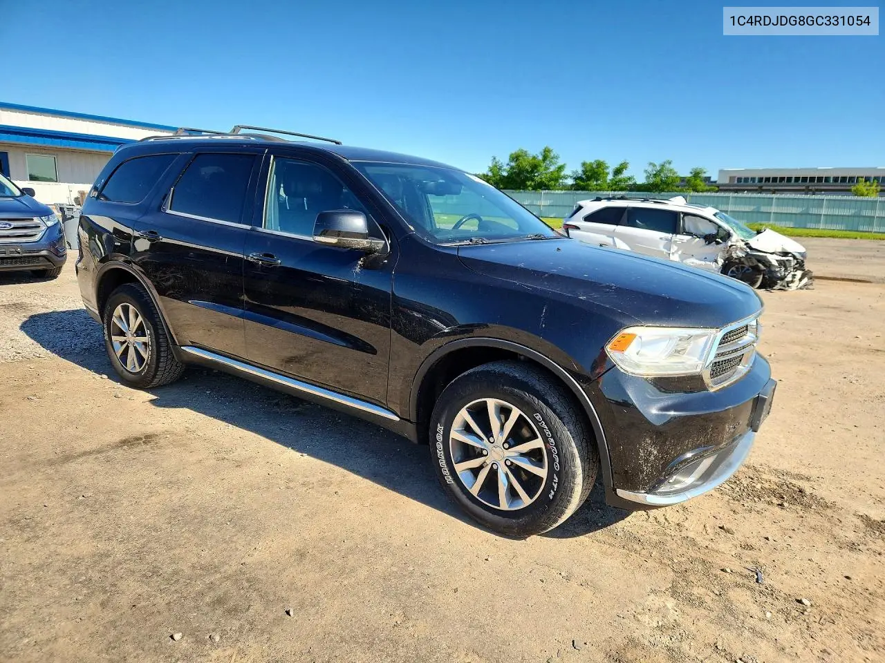 2016 Dodge Durango Limited VIN: 1C4RDJDG8GC331054 Lot: 58503696