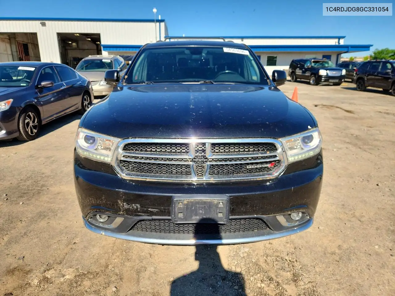 2016 Dodge Durango Limited VIN: 1C4RDJDG8GC331054 Lot: 58503696
