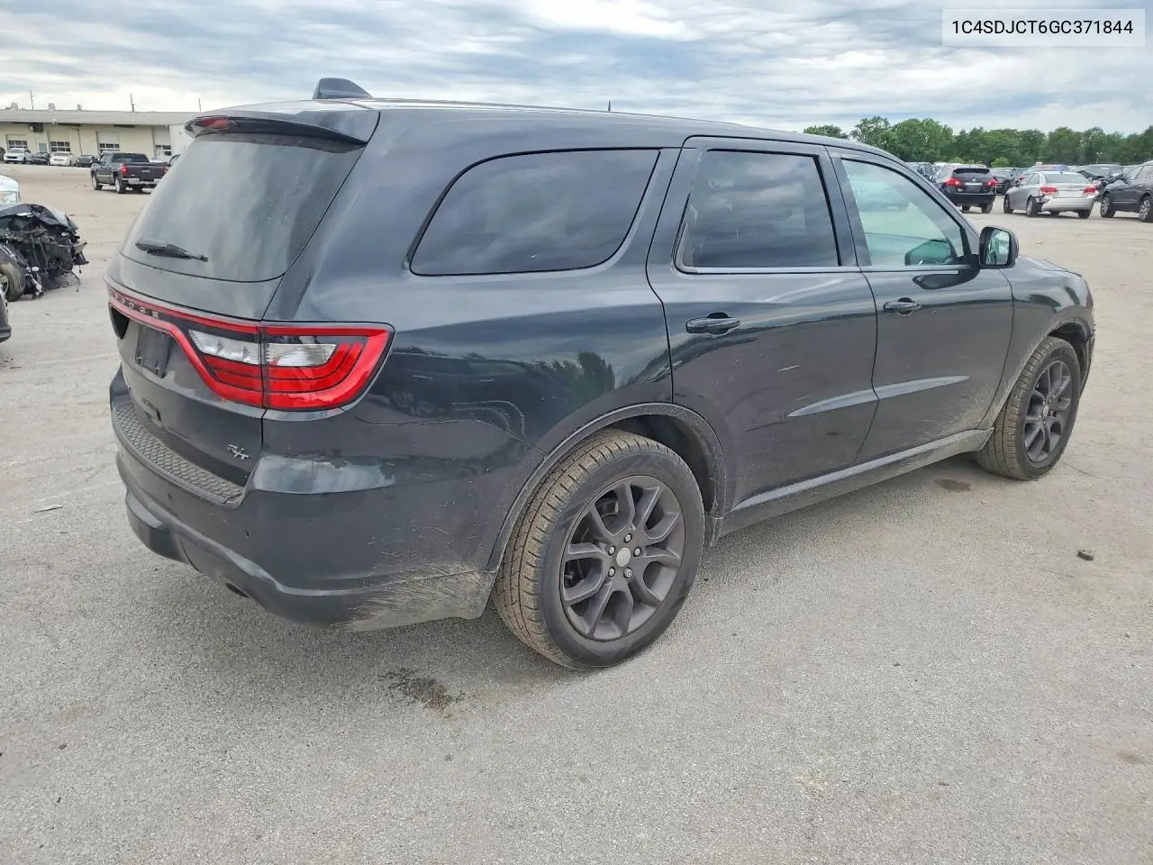 2016 Dodge Durango R/T VIN: 1C4SDJCT6GC371844 Lot: 58663406