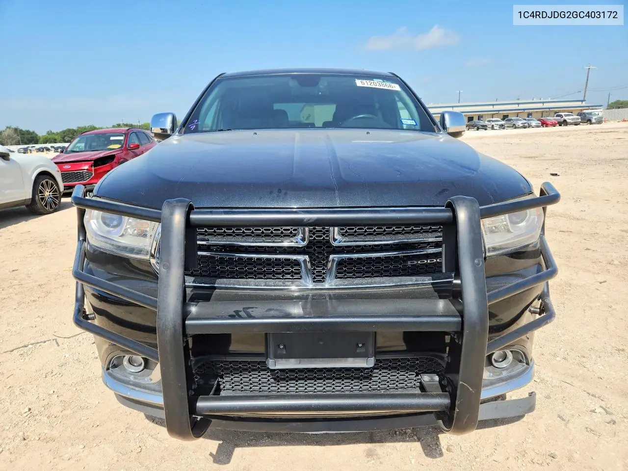 2016 Dodge Durango Limited VIN: 1C4RDJDG2GC403172 Lot: 61203866