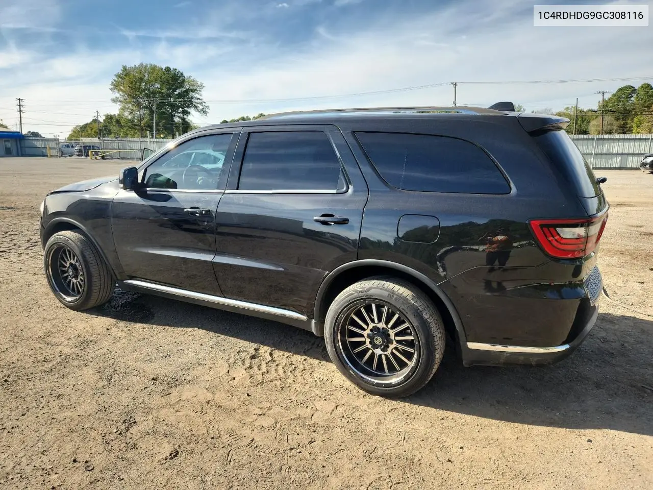 1C4RDHDG9GC308116 2016 Dodge Durango Limited