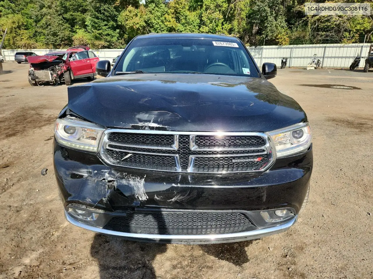 1C4RDHDG9GC308116 2016 Dodge Durango Limited