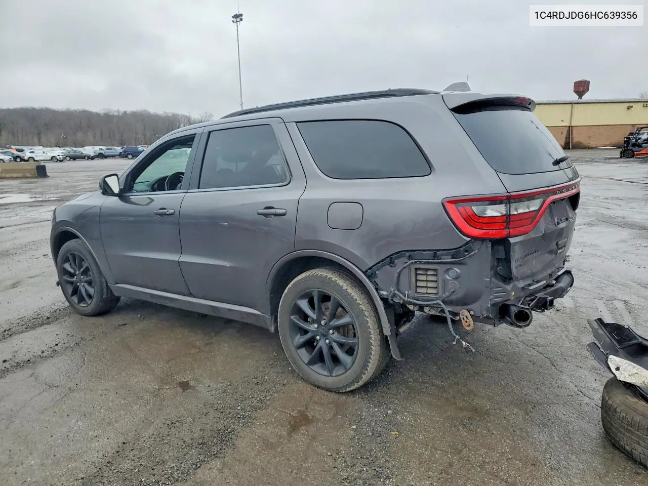 2017 Dodge Durango Gt VIN: 1C4RDJDG6HC639356 Lot: 52098876