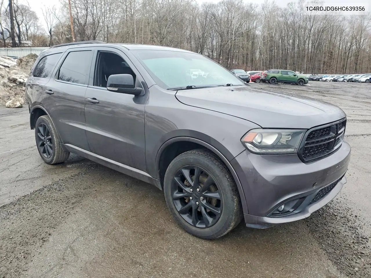 2017 Dodge Durango Gt VIN: 1C4RDJDG6HC639356 Lot: 52098876