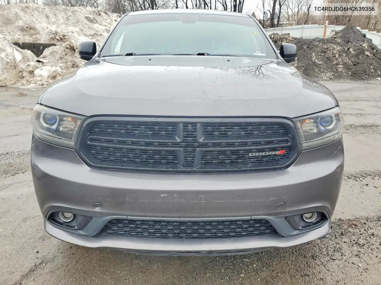 2017 Dodge Durango Gt VIN: 1C4RDJDG6HC639356 Lot: 52098876