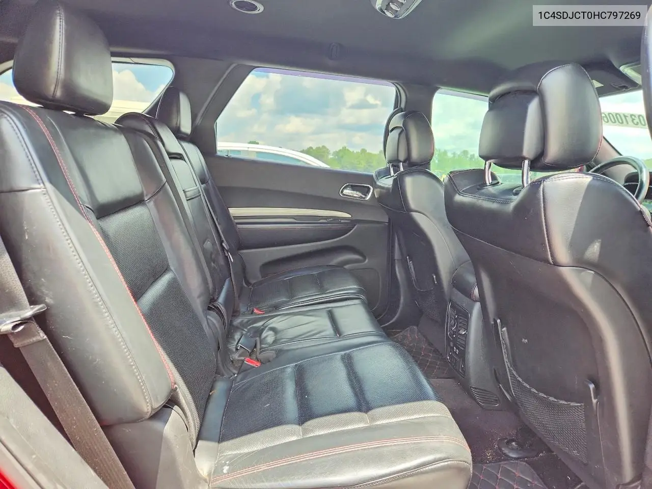 2017 Dodge Durango R/T VIN: 1C4SDJCT0HC797269 Lot: 60031006