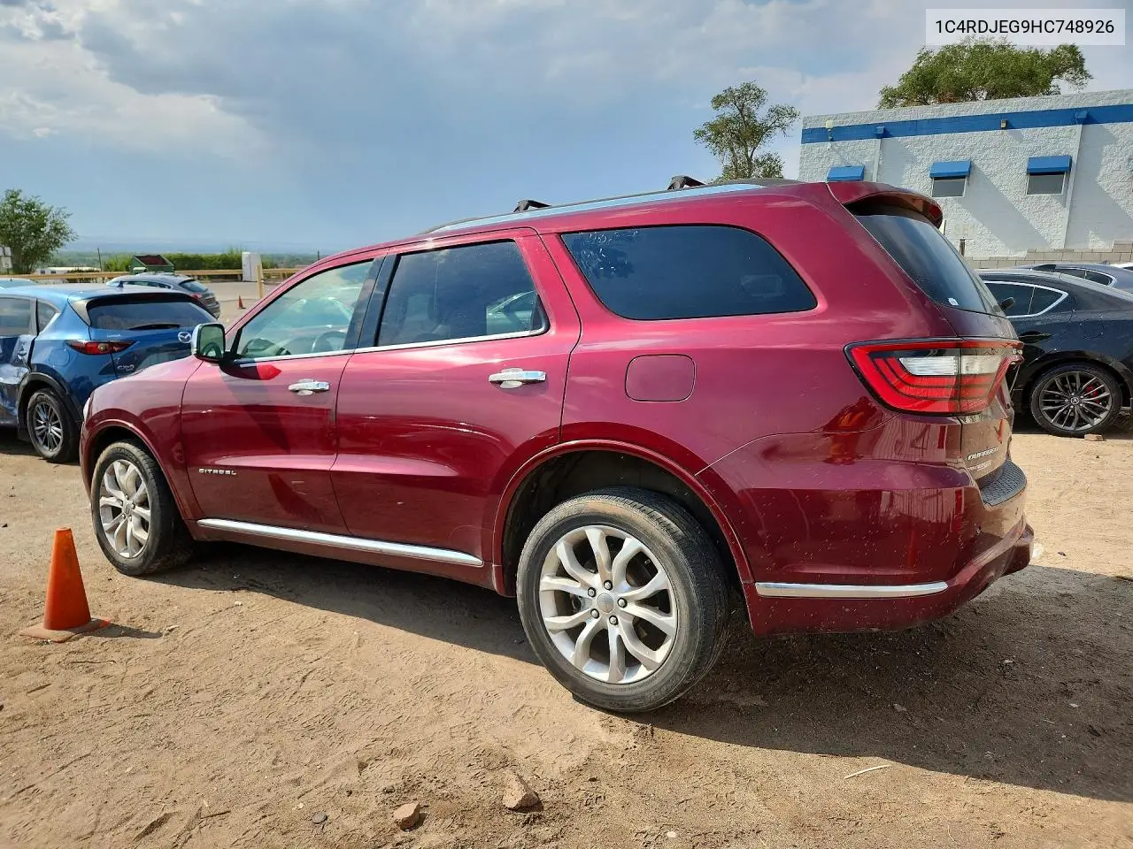 2017 Dodge Durango Citadel VIN: 1C4RDJEG9HC748926 Lot: 60412986