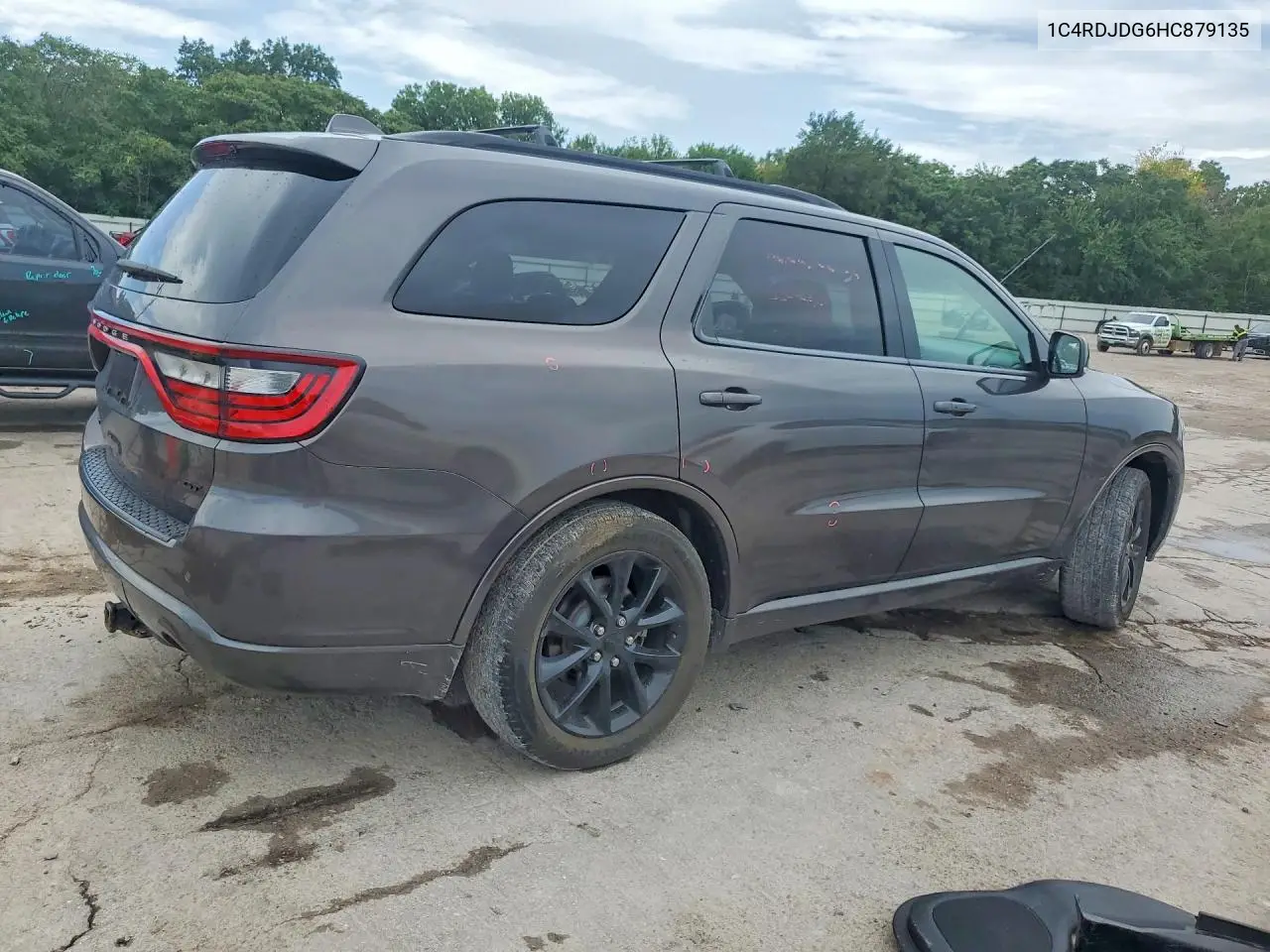 2017 Dodge Durango Gt VIN: 1C4RDJDG6HC879135 Lot: 61090496