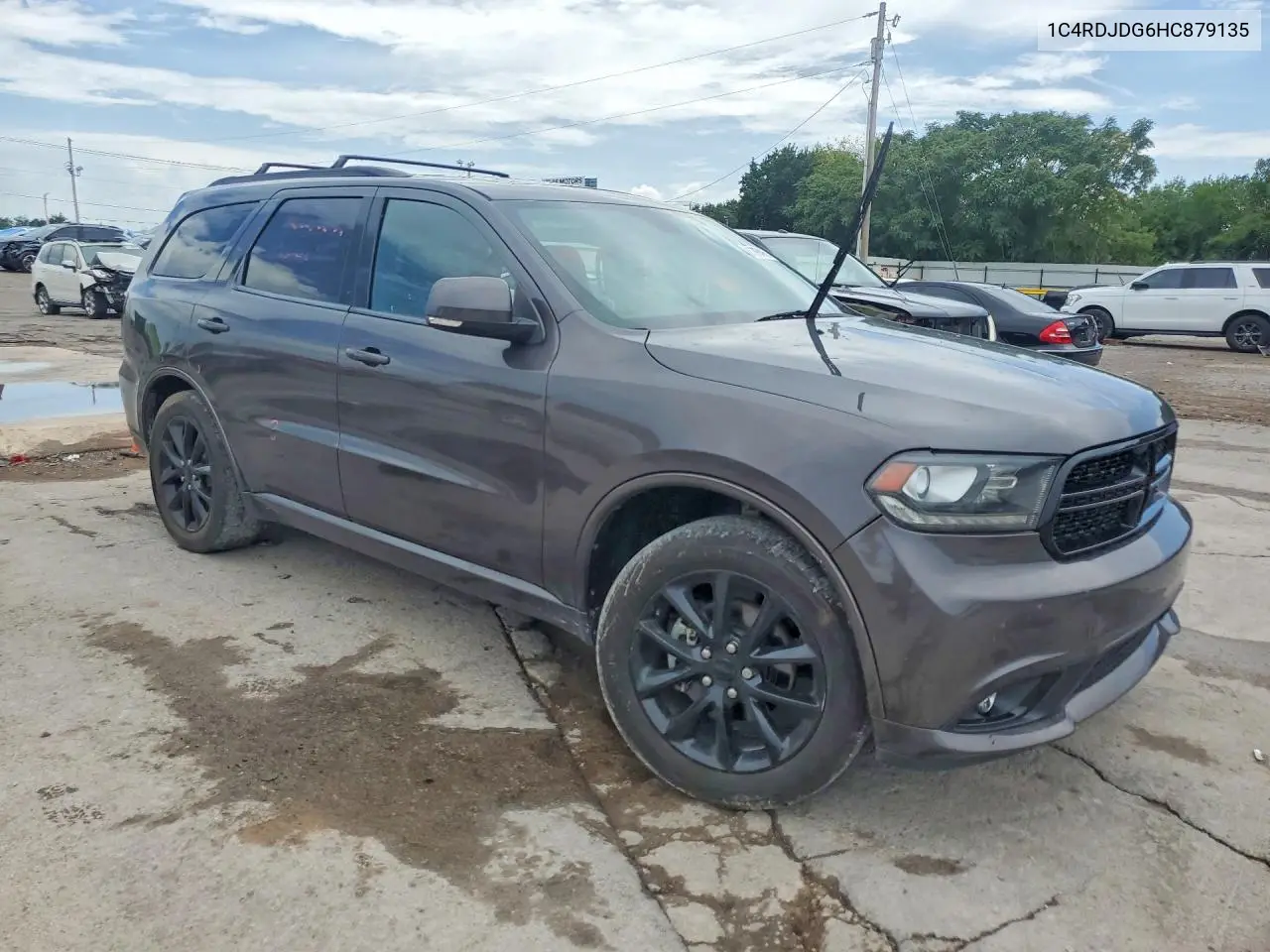 2017 Dodge Durango Gt VIN: 1C4RDJDG6HC879135 Lot: 61090496