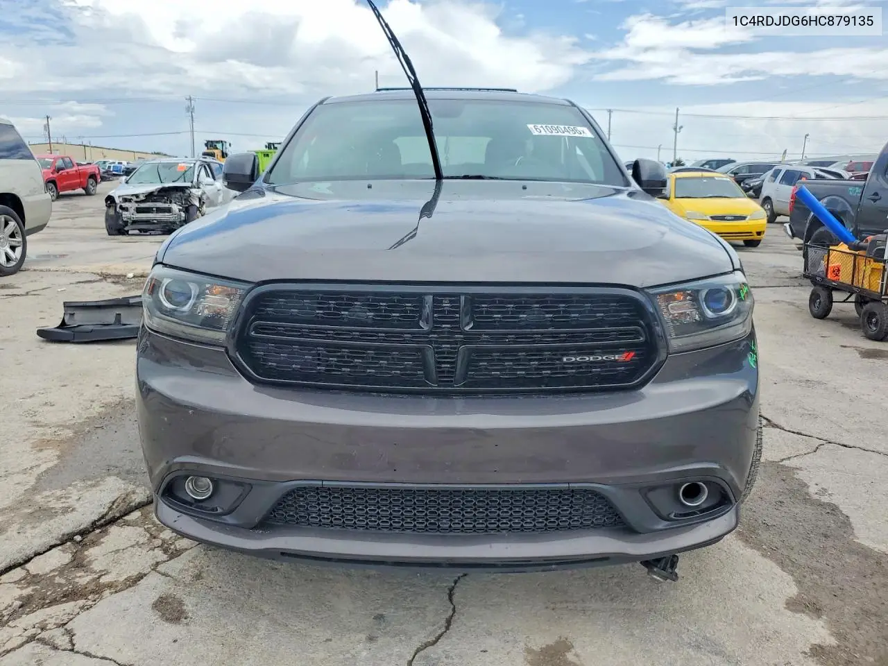 2017 Dodge Durango Gt VIN: 1C4RDJDG6HC879135 Lot: 61090496