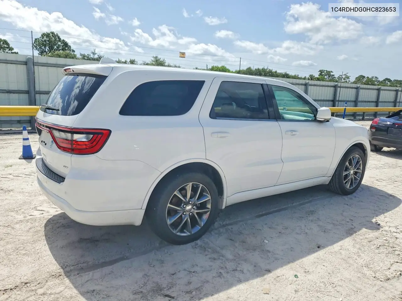 2017 Dodge Durango Gt VIN: 1C4RDHDG0HC823653 Lot: 61129906